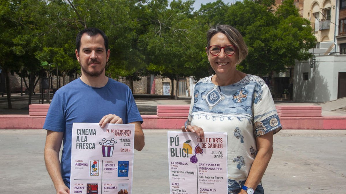 Presentación ayer de las propuestas de verano de Tàrrega.