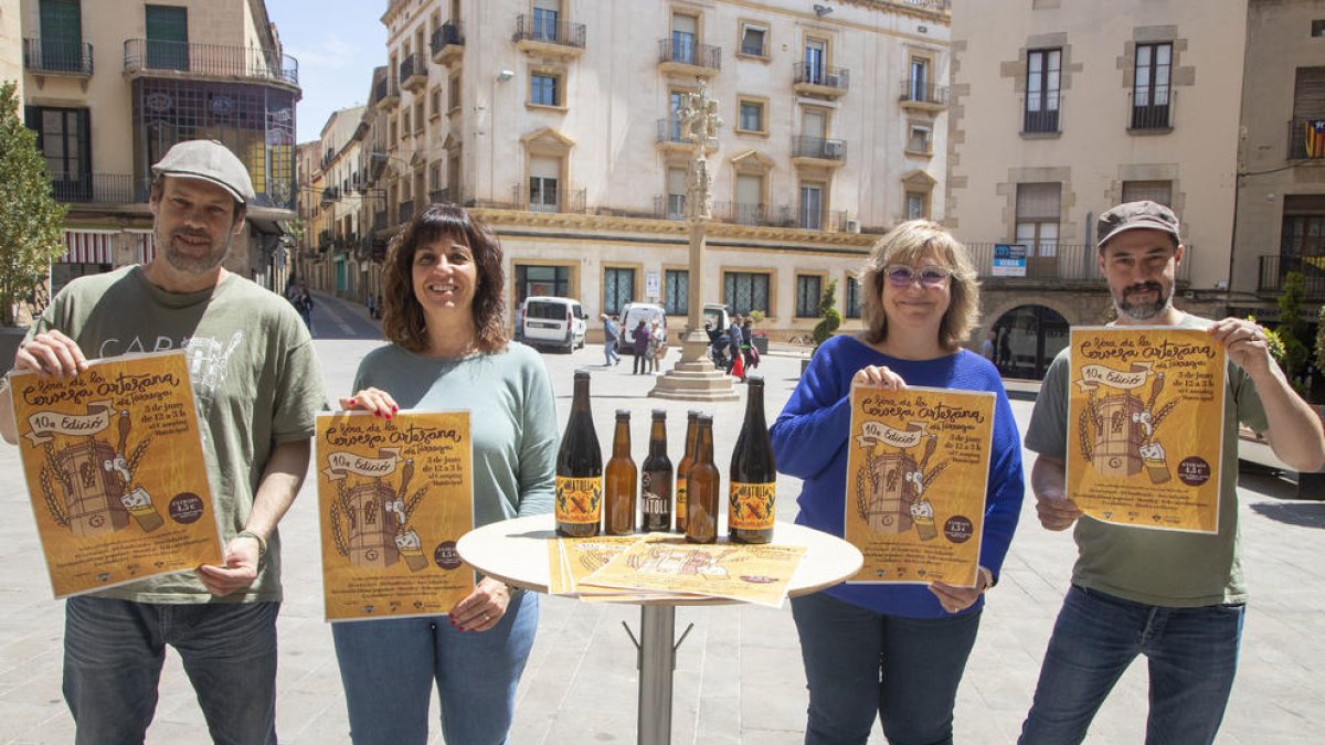 Presentació de la desena Fira de la Cervesa Artesana de Tàrrega.