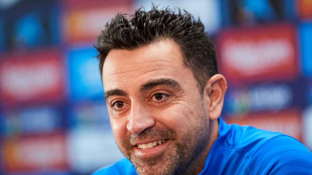 Xavi Hernández, entrenador del FC Barcelona.