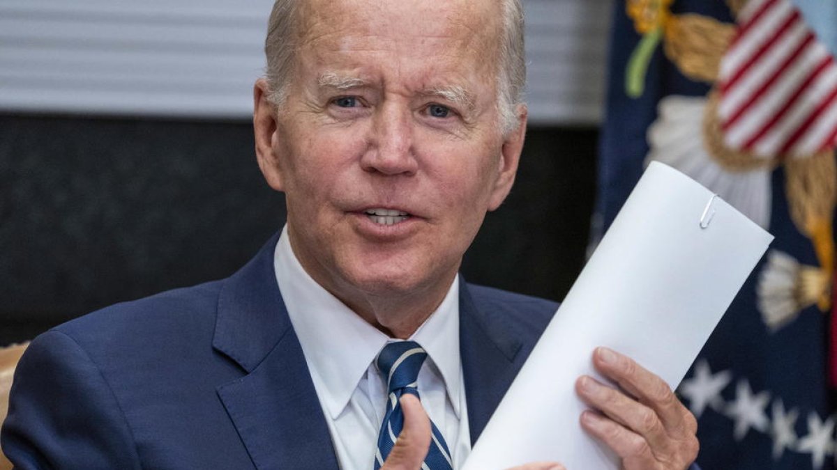 Foto d'arxiu del president dels Estats Units, Joe Biden.