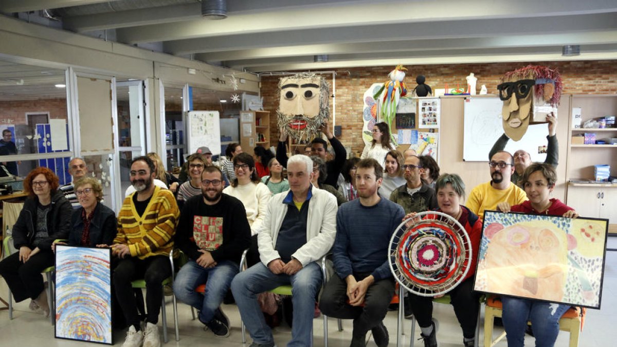 Presentación del proyecto 'Connexions Artístiques' en la Associació Alba de Tàrrega