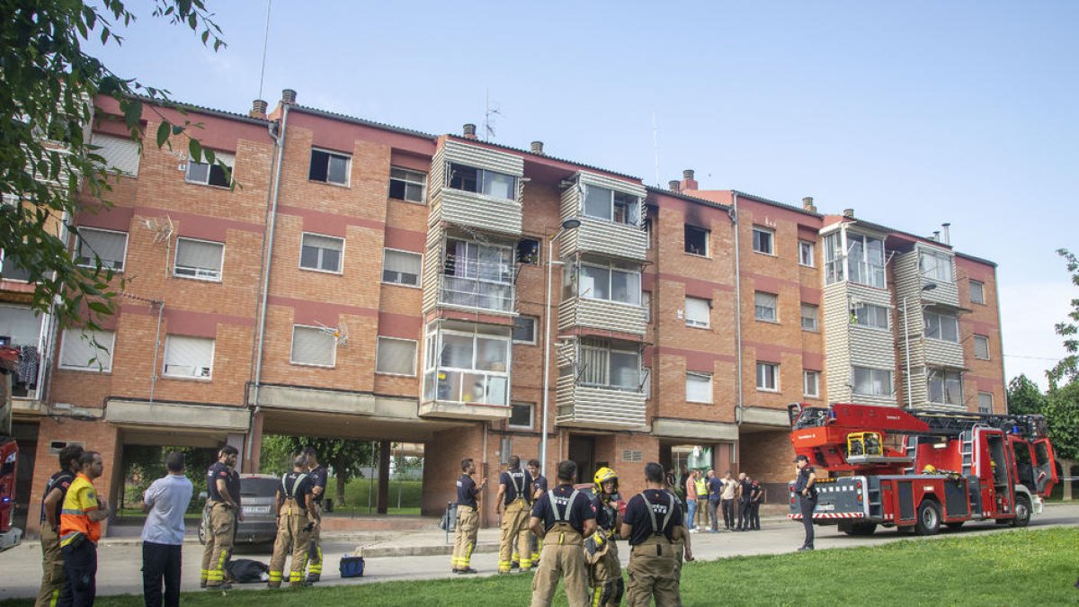 L’incendi es va produir a primera hora del matí de dimecres.