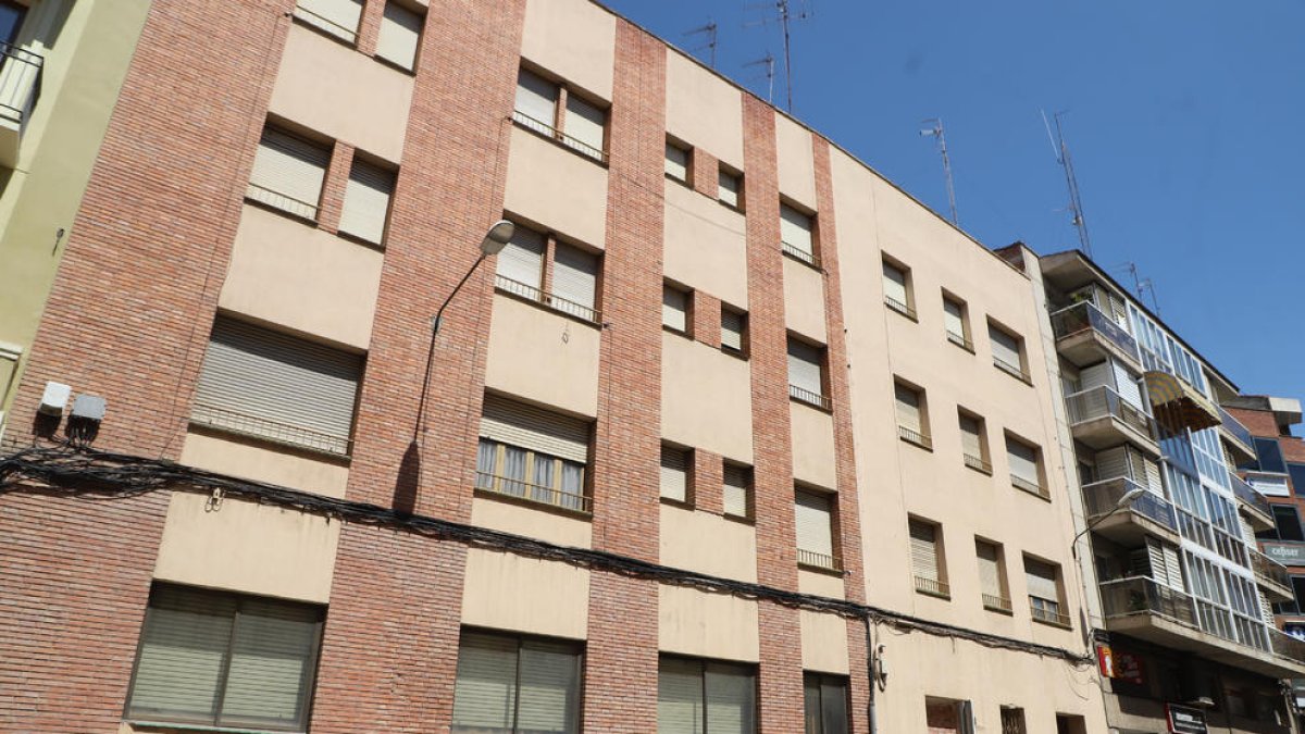 Imagen del antiguo convento de las Josefinas, en la calle Acadèmia, que la Paeria quería reformar. 