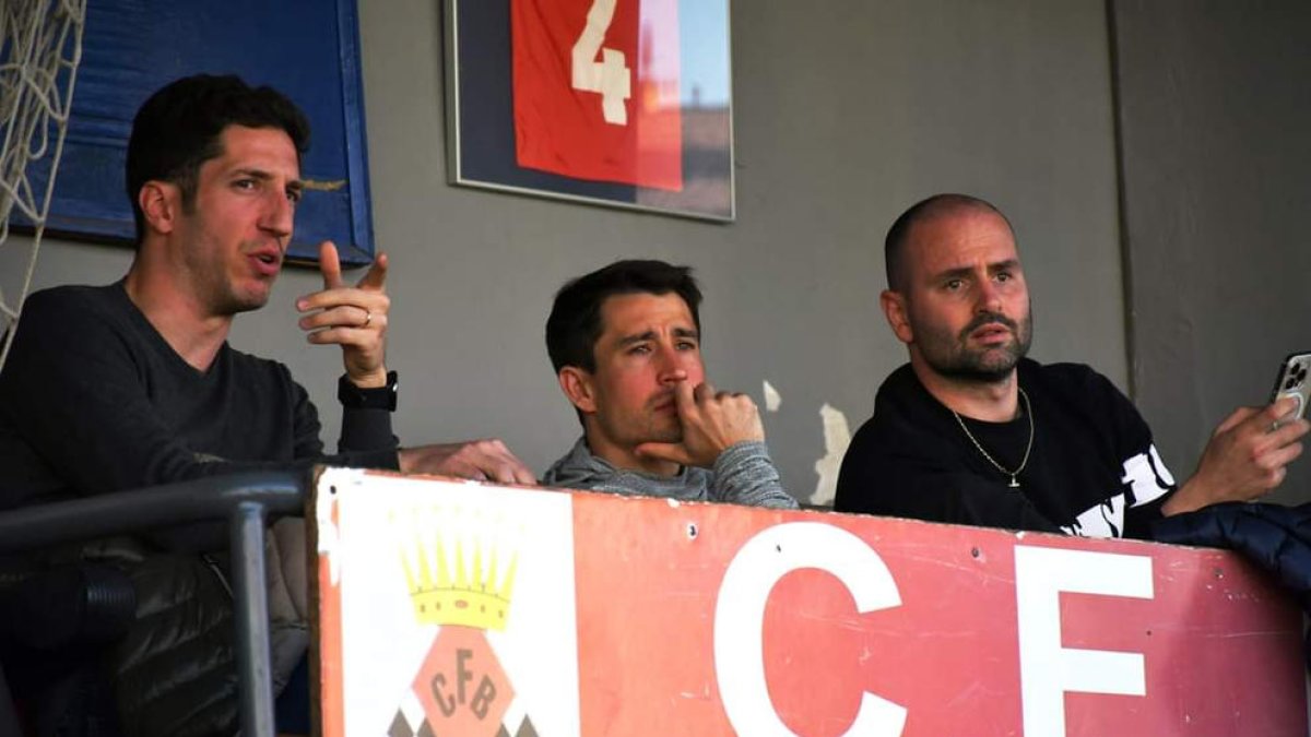 Bojan Krkic, el pasado domingo viendo el Balaguer-Martinenc.