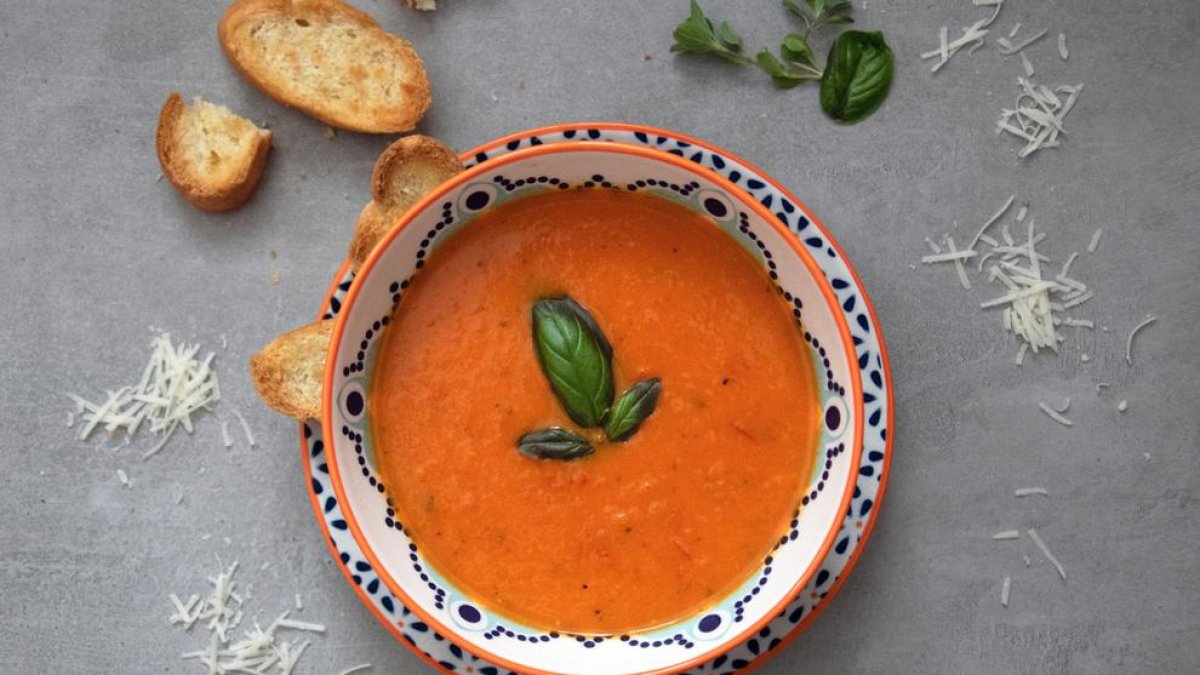 El gazpacho, uno de los platos típicos del verano.