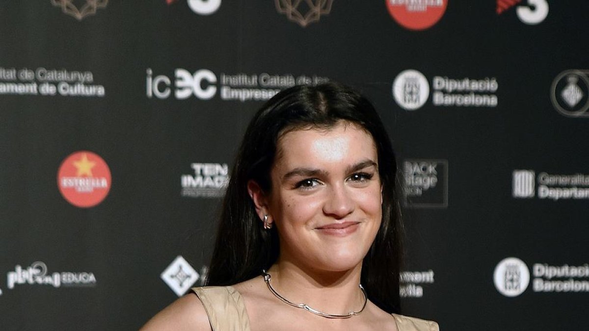 Amaia Romero a l'última gala dels premis 'Gaudí'