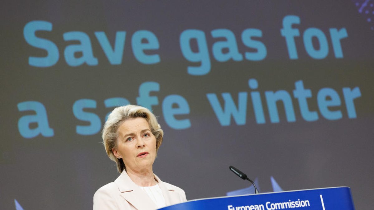 La presidenta de la Comissió Europea, Ursula Von der Leyen.