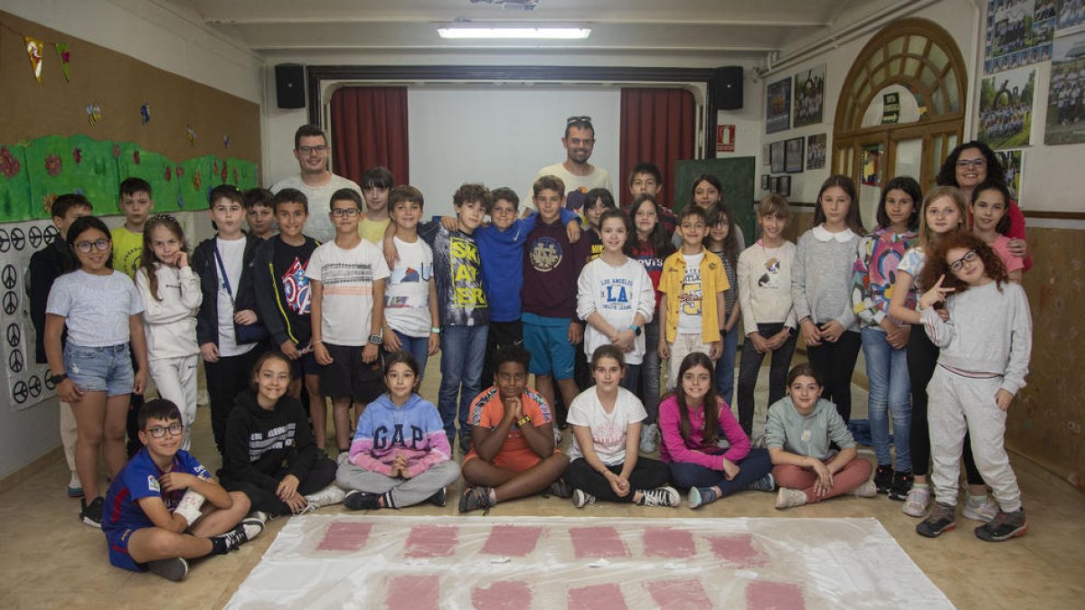 Alumnos de Italia y Turquía conviven estos días con estudiantes de Agramunt. 