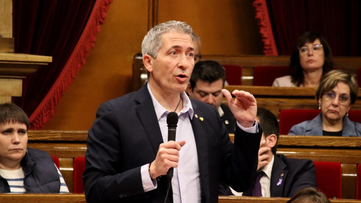 Imagen de archivo de Gonzàlez-Cambray en el Parlament.