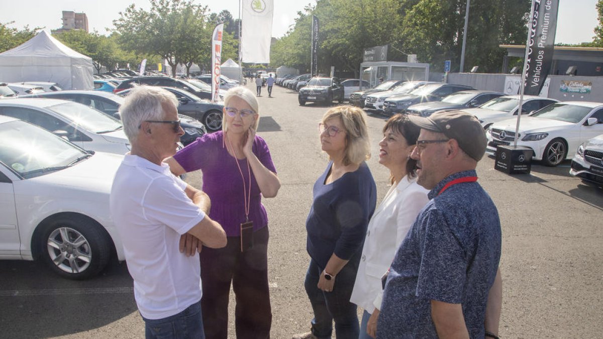 La jornada inagural del Mercat del Vehicle d’Ocasió de Tàrrega.