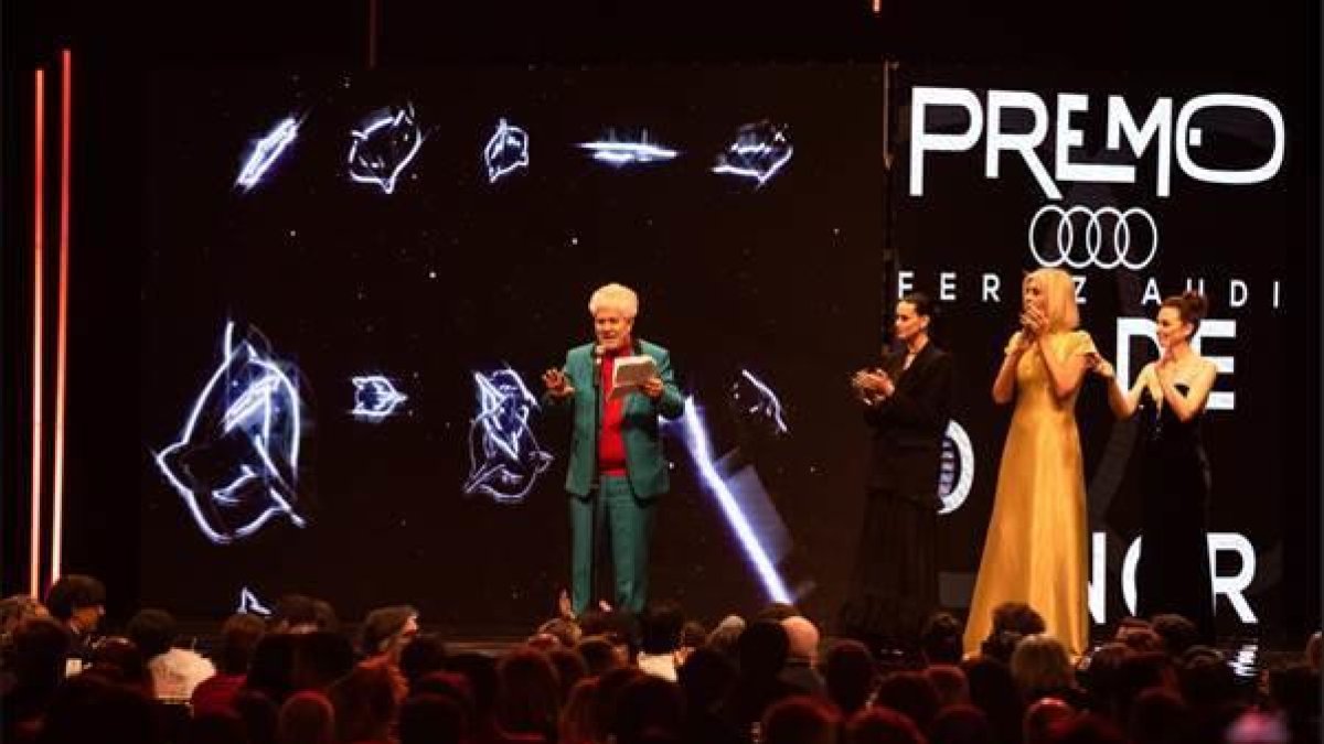 Pedro Almodóvar va rebre el Premio Feroz Audi de Honor