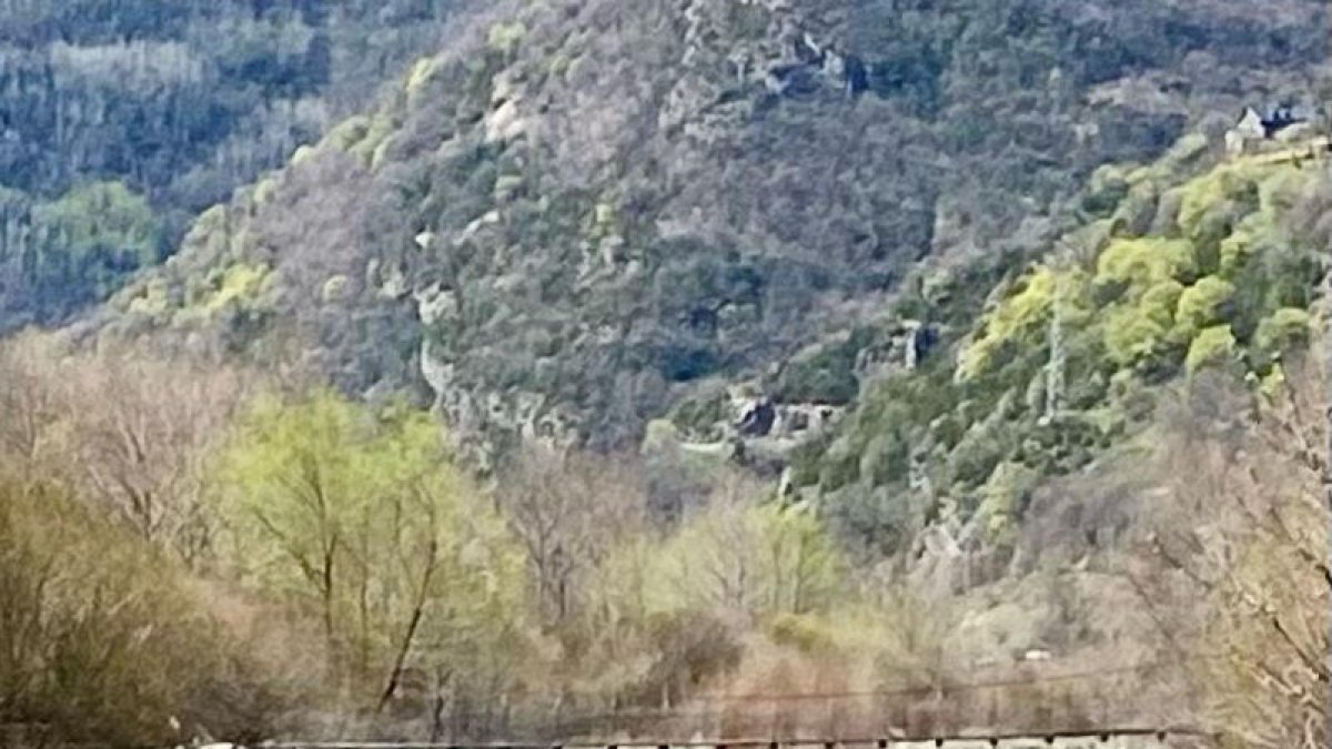 Primeros pescadores de la temporada en el Noguera de Tor.