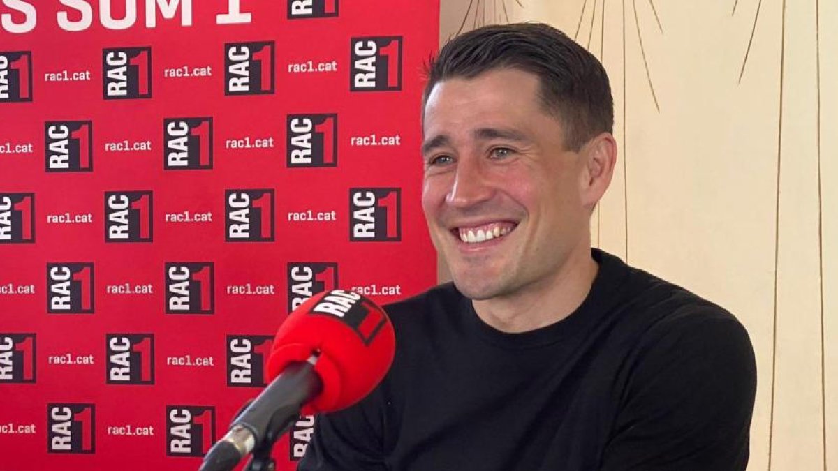 Bojan, ayer durante la entrevista en ‘El món a RAC1’