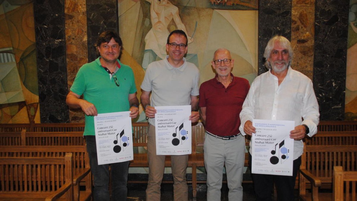 Àlex Culleré, Marc Solsona, Alfons Busto y Josep Maria Tomás.