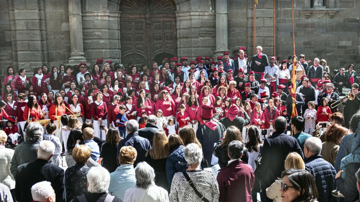 Un centenar de
cantaires a
Guissona