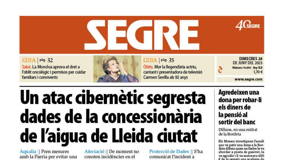 SEGRE gana 9.000 lectores y es líder indiscutible con 56.000 