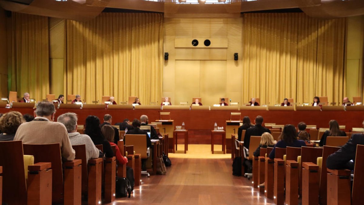 Lectura en el TJUE de la sentencia sobre las preguntas prejudiciales sobre las euroórdenes del juez del Tribunal Supremo Pablo Llarena.