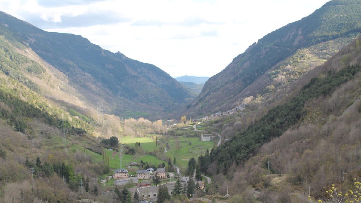 Una vista de la Vall Fosca, al Pallars Jussà.