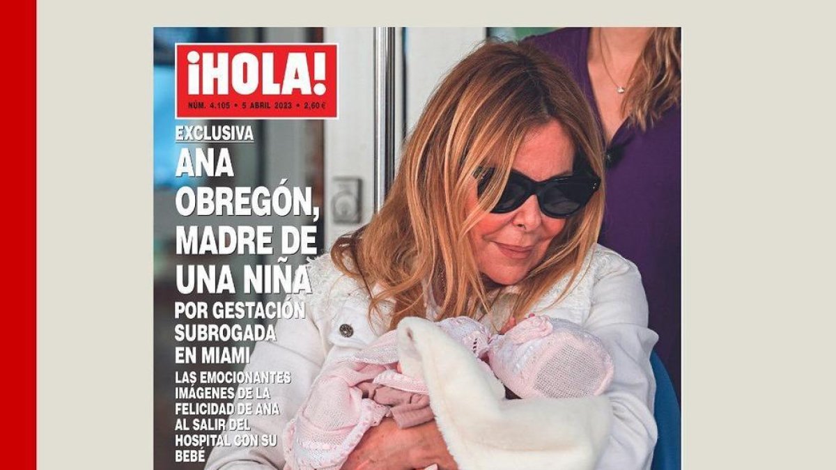 Portada de la revista 'Hola!'