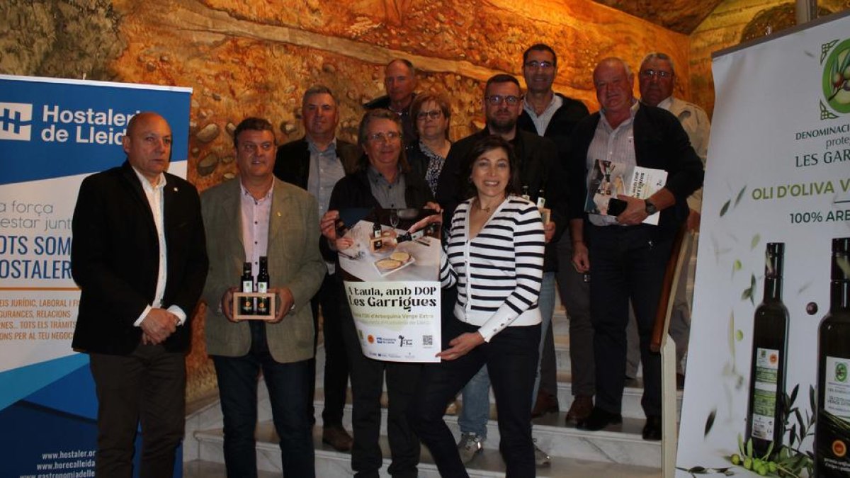 Presentació de la campanya ‘A taula, amb DOP Les Garrigues’.