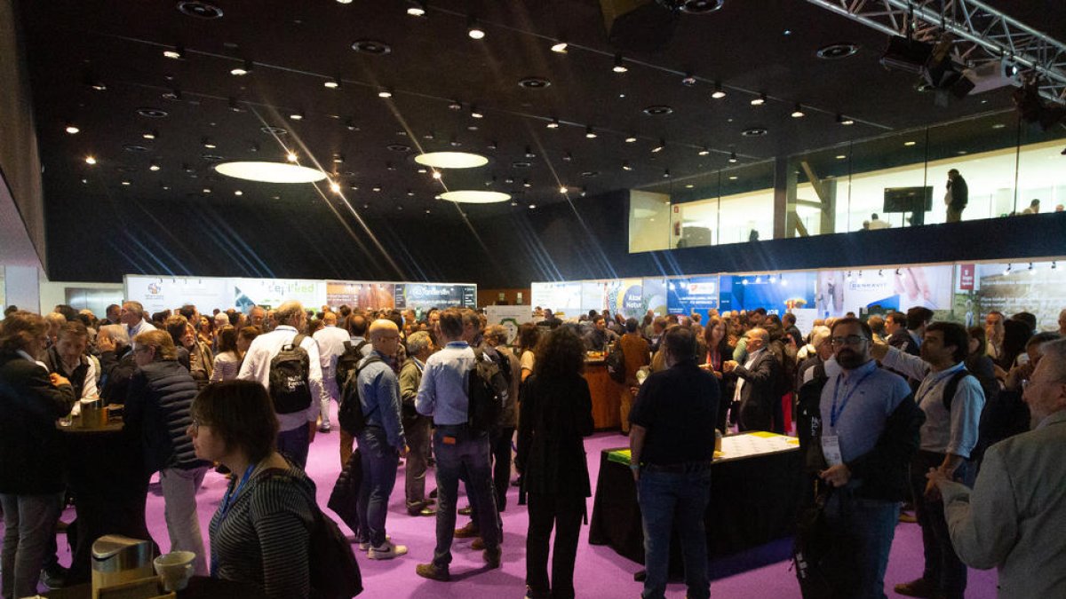 Nutriforum arrancó ayer en la Llotja de Lleida y terminará hoy tras dos jornadas de ponencias y debates.