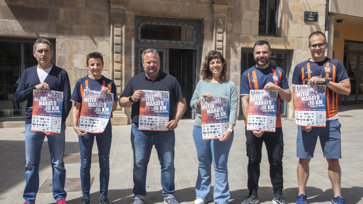 La vint-i-dosena edició de la Mitja Marató de Tàrrega es va presentar ahir.