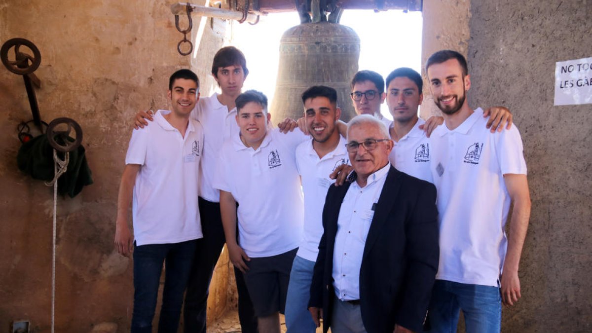 Os de Balaguer retruena con el toque manual de sus campanas, Patrimonio de la Humanidad