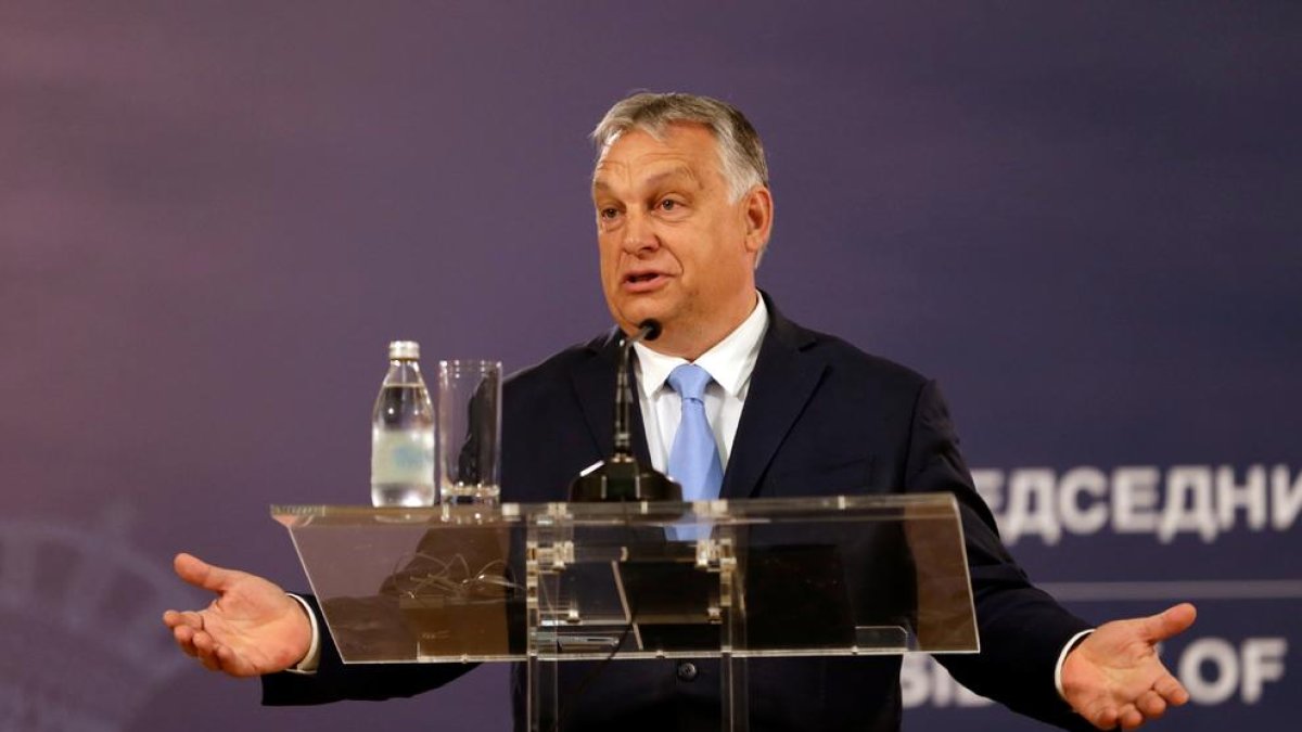 Imagen del primer ministro húngaro, Viktor Orbán.