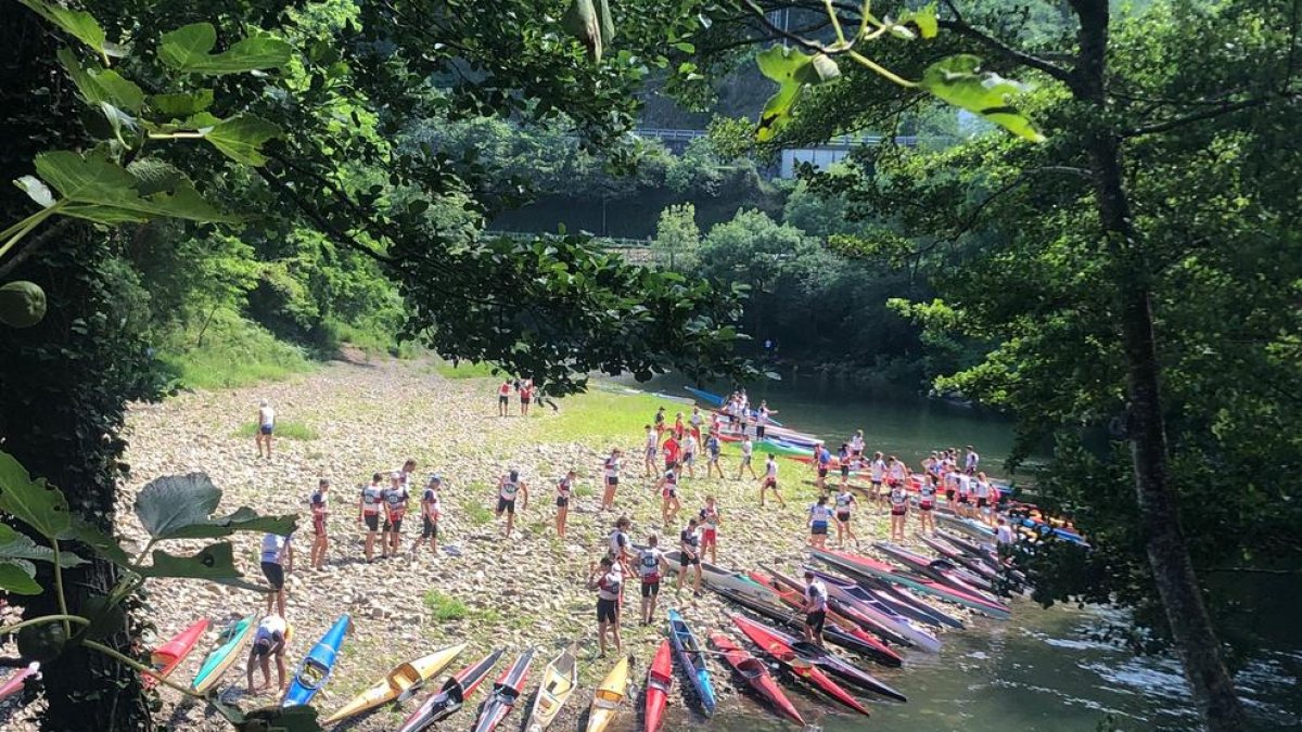 Els clubs lleidatans van triomfar al Descens del Bidasoa.