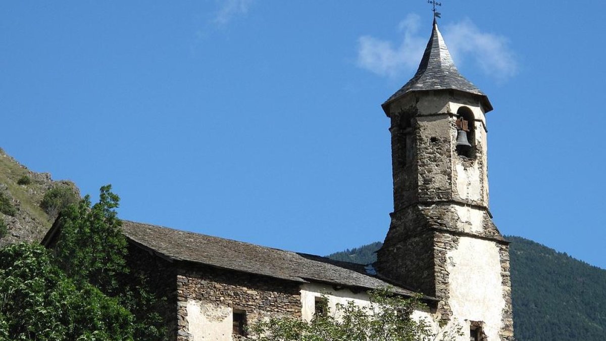 Imatge d’arxiu de Sant Martí de Lladorre.