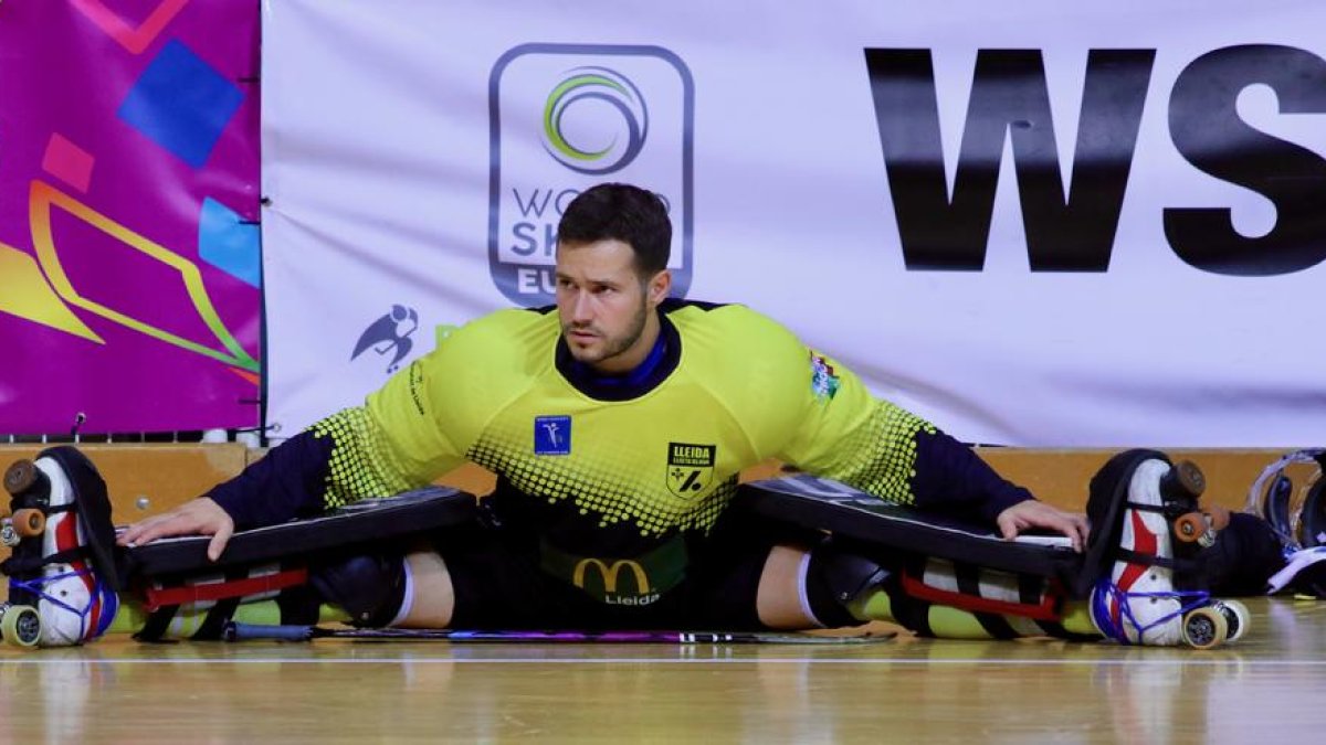 Gerard no ha podido gozar de minutos en la OK Liga al estar a la sombra de Lluís Tomàs, primero, y de Martí Serra, después. 