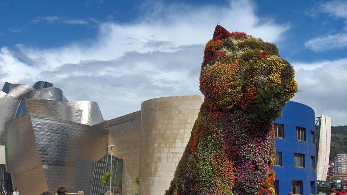 'Puppy', el gos del Guggenheim de Bilbao