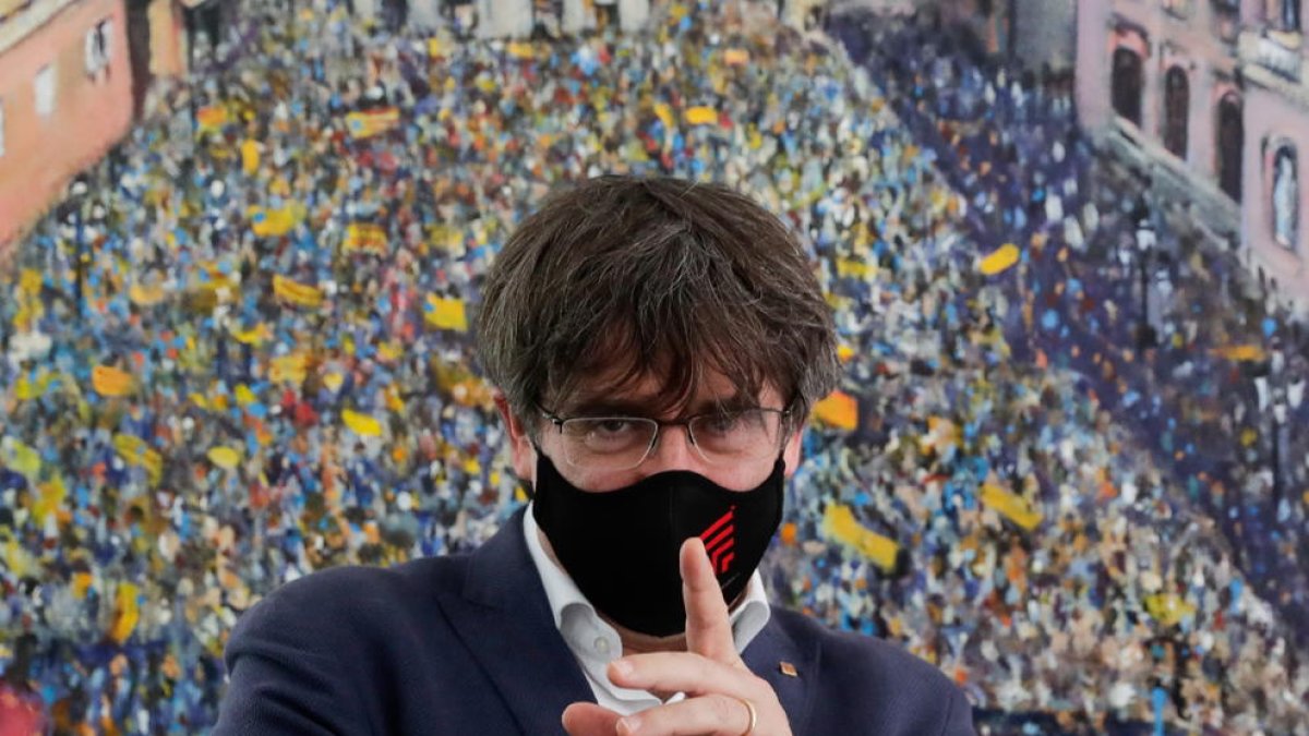 El expresidente de la Generalitat, Carles Puigdemont.