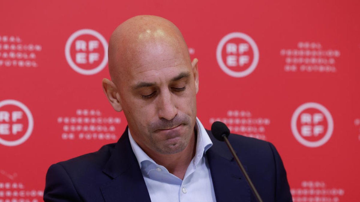 Luis Rubiales, en una imatge d’arxiu.