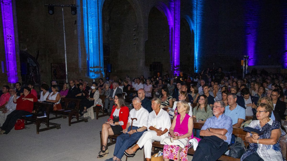 L’església de Santa Maria va acollir l’acte institucional de la Diada a Balaguer.