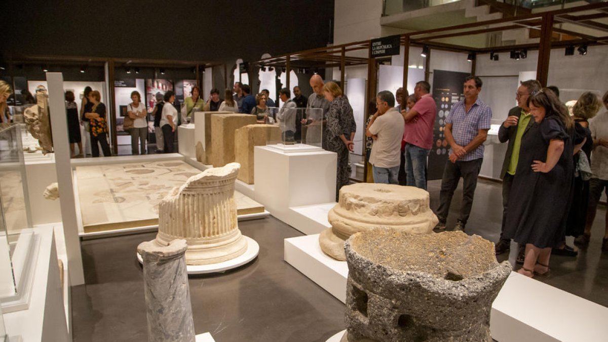 La nova exposició temporal del Museu de Lleida, ‘Romans a Ponent’, oberta fins al 14 de gener.