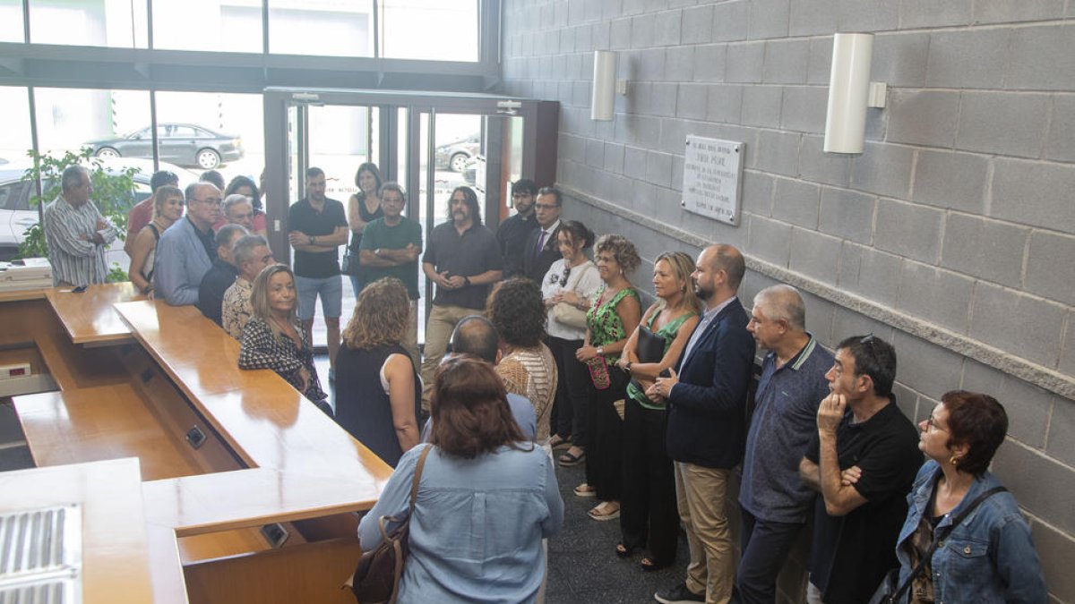 Inauguració del nou equipament a l’edifici de la Llotja.