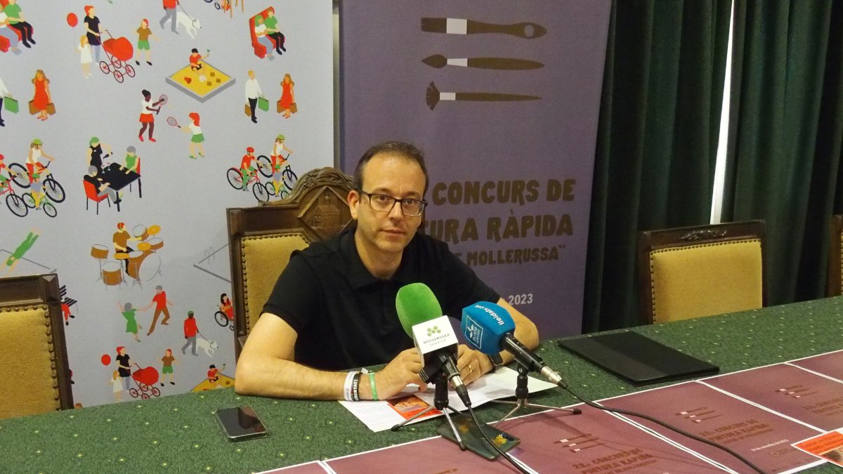 L’alcalde de Mollerussa, Marc Solsona, va presentar ahir el concurs.
