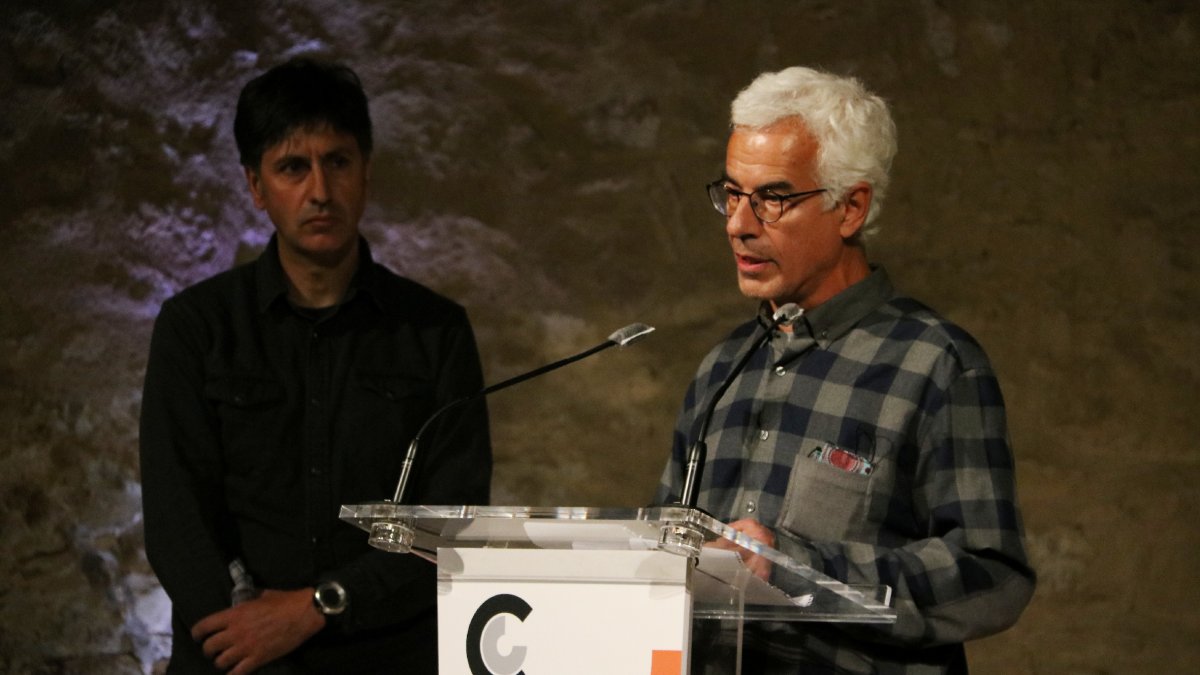 Lluís Llobet va recollir l’octubre del 2020 el Premi Nacional de Cultura pel projecte del CAN de Farrera.