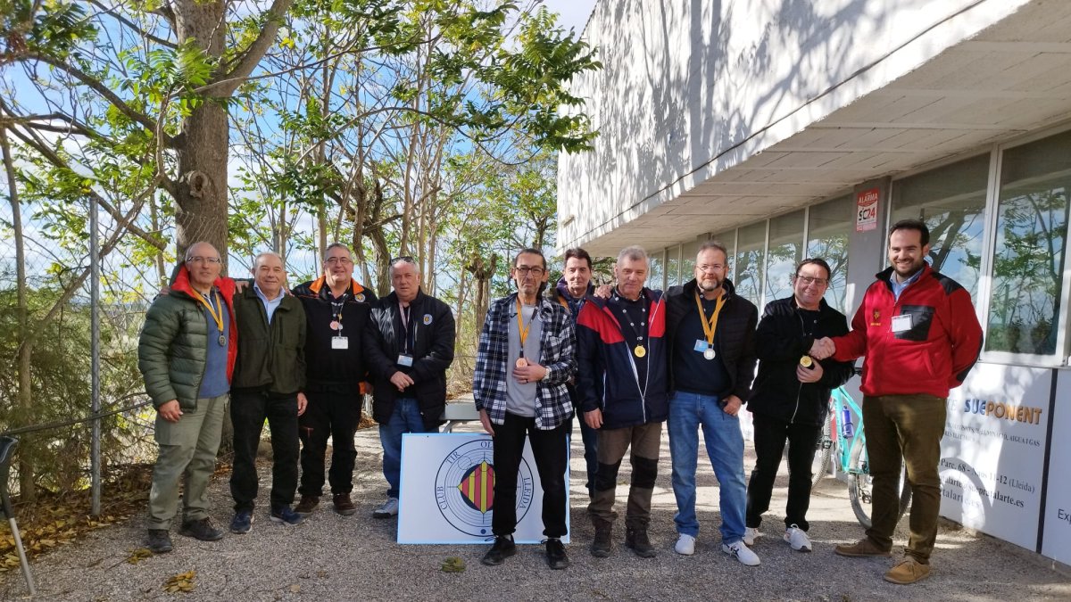 Tirada de pistola velocitat al Club Tir Olímpic Lleida