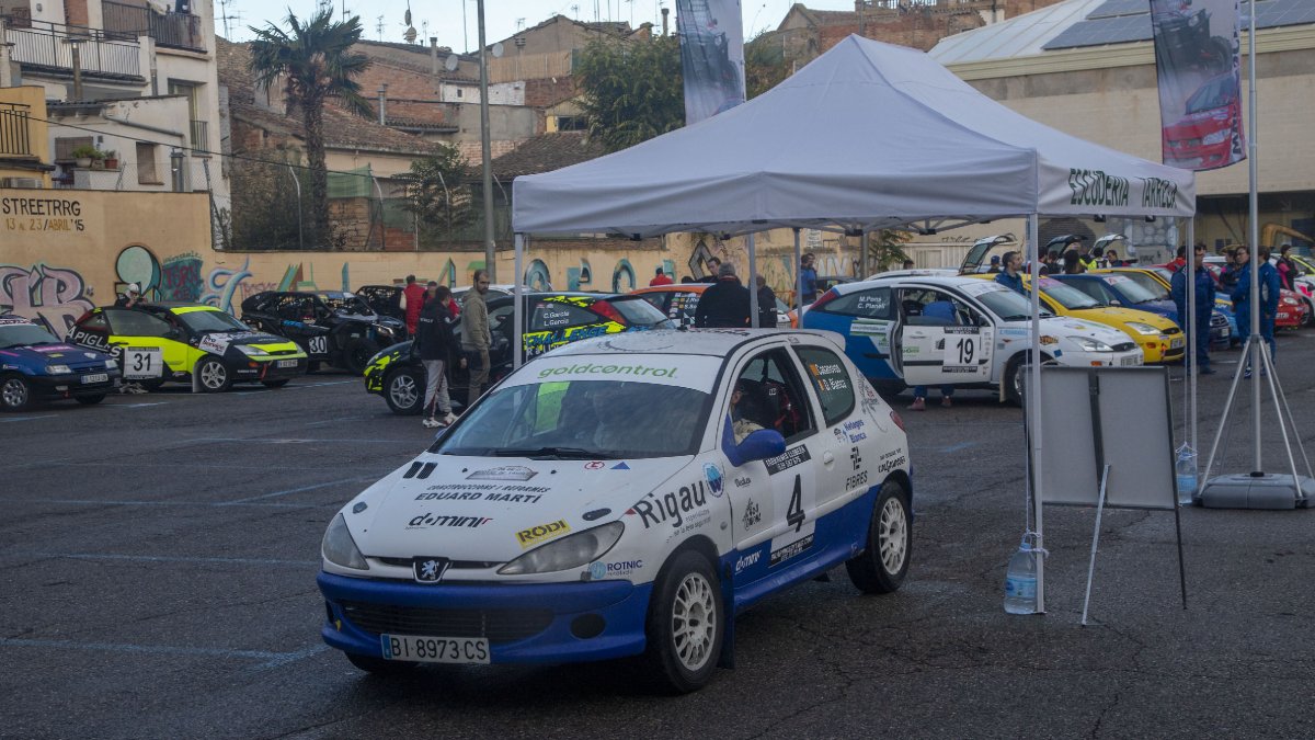 Un dels vehicles participants en la competició.