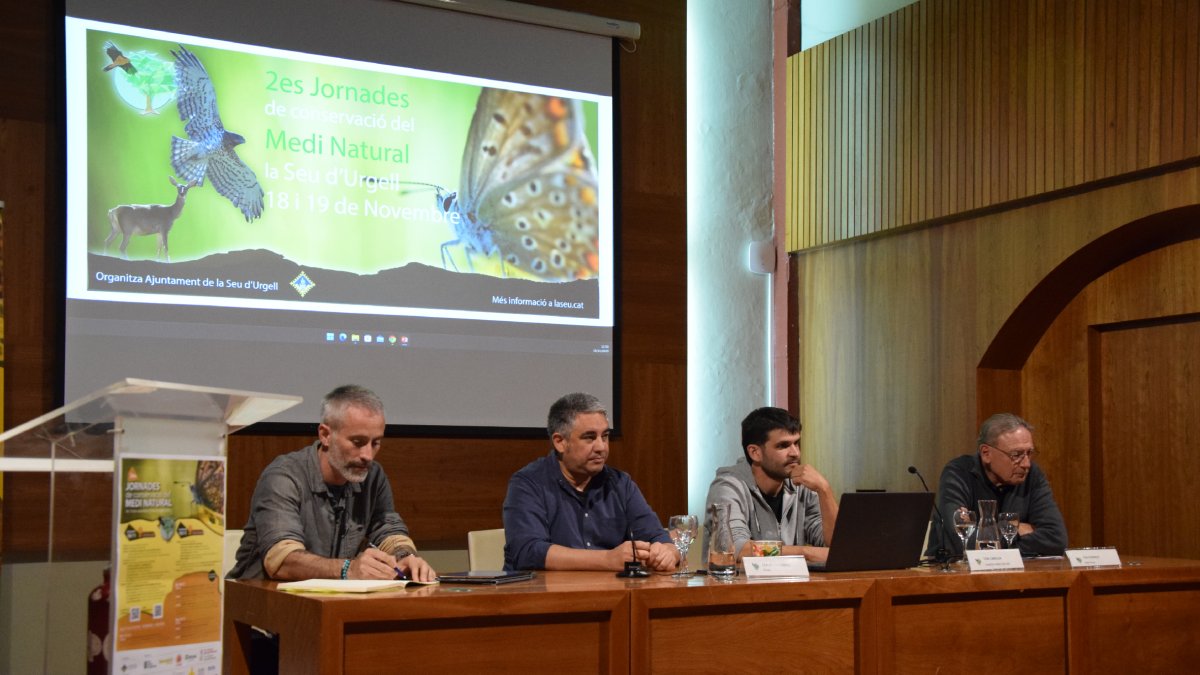 La Seu d’Urgell va acollir ahir unes Jornades de Conservació del Medi Ambient.