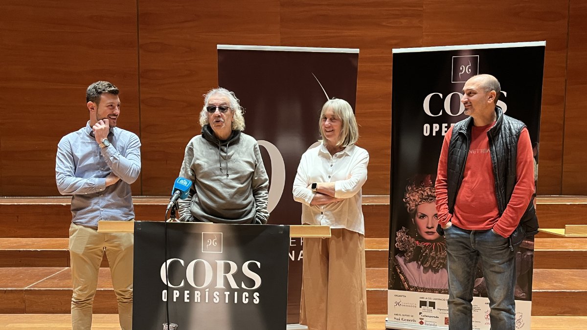 Presentació ahir a l’Auditori de Lleida d’aquesta producció.