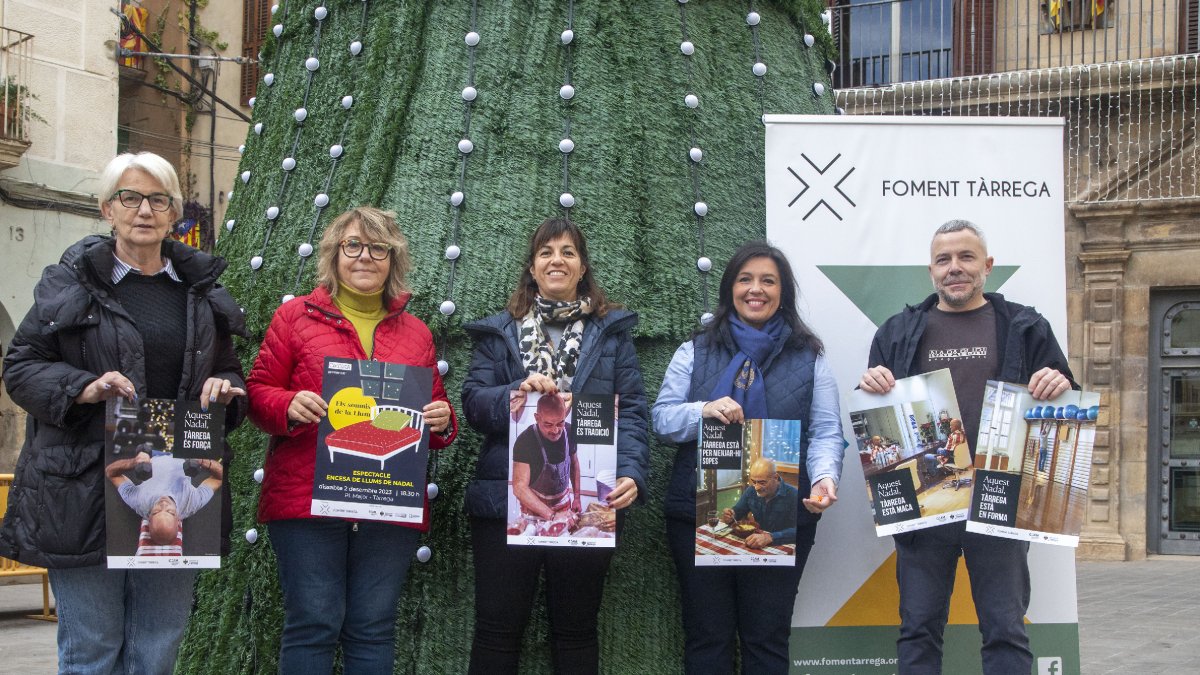Foment Tàrrega va presentar ahir la campanya nadalenca.