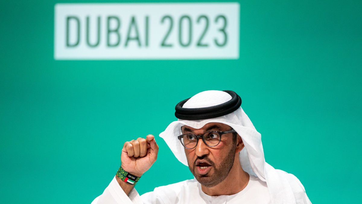 El president de la Cimera del Clima de Dubai, Sultan al-Jaber.