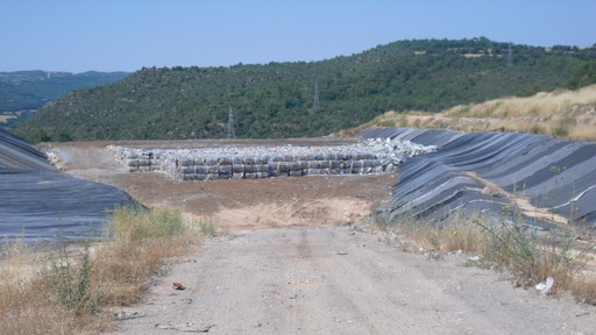 Instal·lacions de l’abocador de Clariana de Cardener.