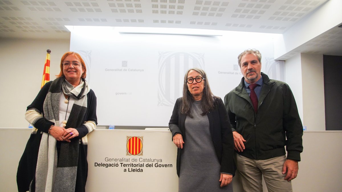 Presentació ahir del nou Barnahus de Lleida.