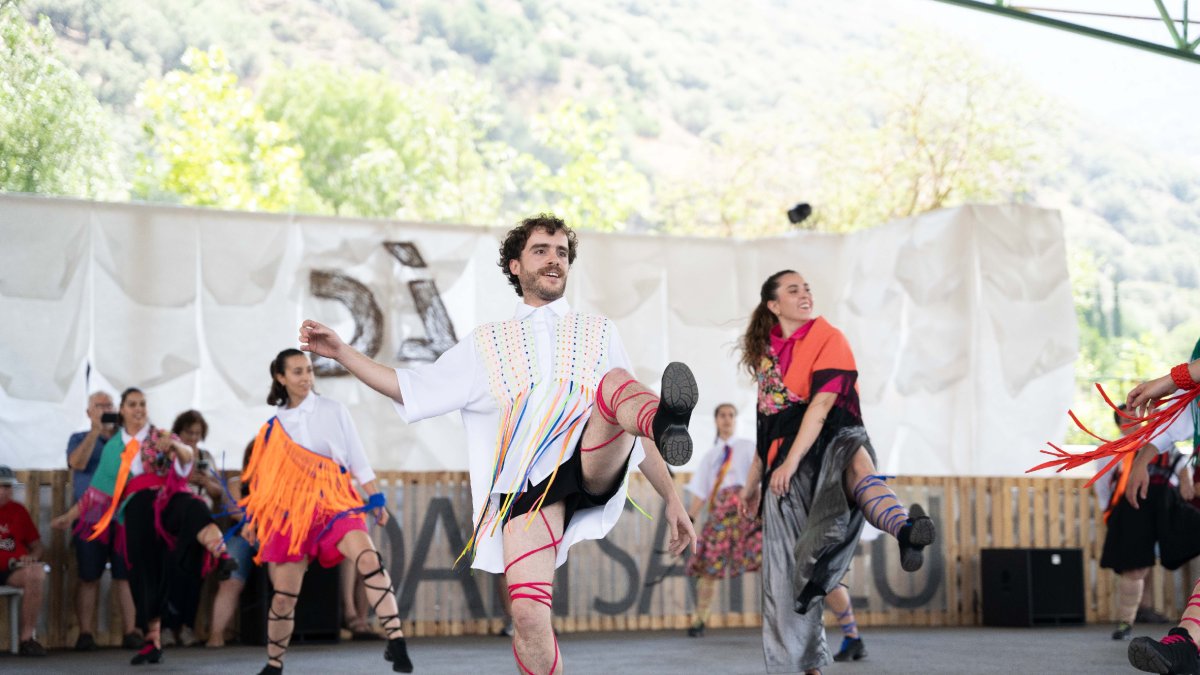 Un espectacle del festival Dansàneu el mes de juliol passat.