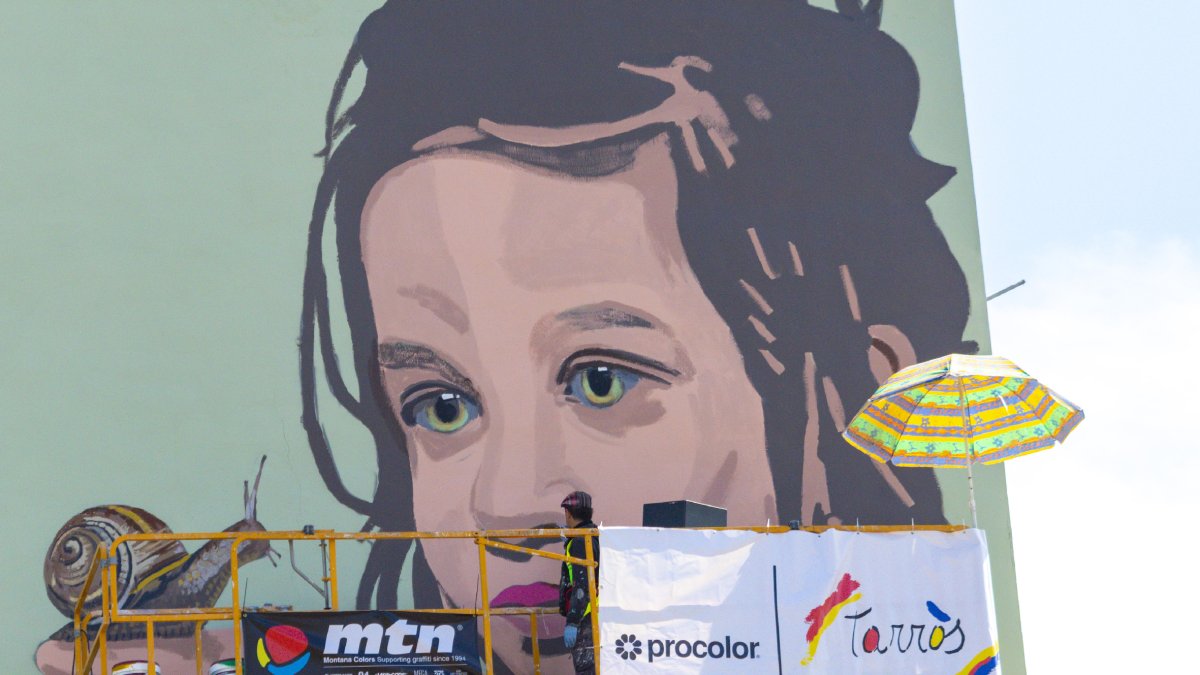 Un dels murals de l’última edició del festival _Potfest.