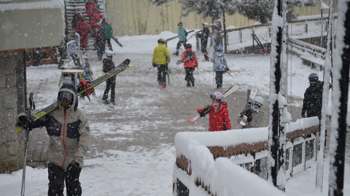 L’estació d’esquí de Baqueira-Beret, on es van arribar a acumular entre 20 i 40 cm de neu nova.